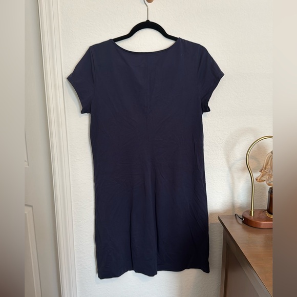 Lilly Pulitzer Brewster T-Shirt Dress in True Navy - Picture 6 of 6